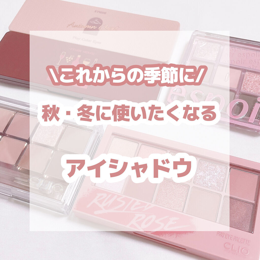 プロ アイ パレット/CLIO/アイシャドウパレットを使ったクチコミ（1枚目）