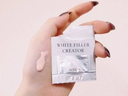 アルビオン ホワイトフィラー クリエイター/ALBION/化粧下地を使ったクチコミ(1枚目)