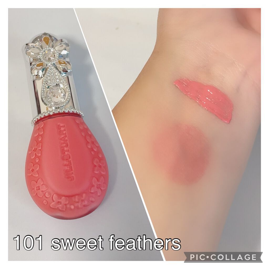 ジルスチュアート ブルームドロップ リップ&チーク シフォン/JILL STUART/リキッドチークを使ったクチコミ(7枚目)