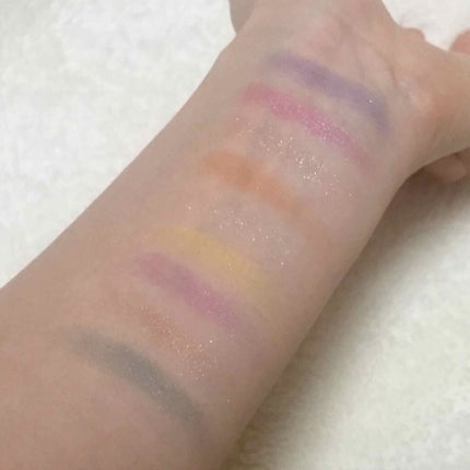 UR GLAM BLOOMING EYE COLOR PALETTE/U R GLAM/アイシャドウパレットを使ったクチコミ(3枚目)