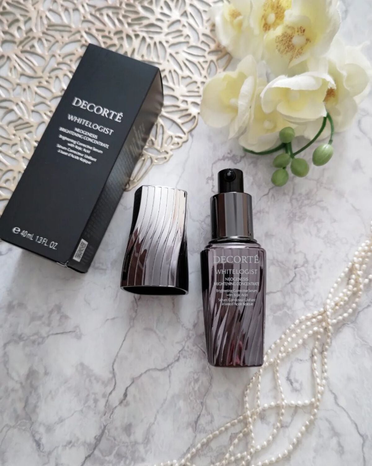 ホワイトロジスト ネオジェネシス ブライトニング コンセントレイト/DECORTÉ/美容液を使ったクチコミ(2枚目)