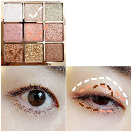 ワンピックアイシャドウパレット/APLIN/アイシャドウパレットを使ったクチコミ(5枚目)