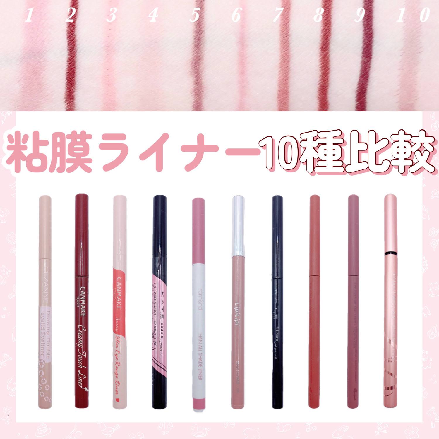 ケイト レアフィットジェルペンシルN/KATE/ジェルアイライナーを使ったクチコミ（1枚目）