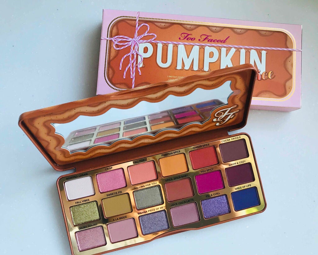 パンプキン スパイス アイシャドウ パレット(旧)/Too Faced/アイシャドウパレットを使ったクチコミ(1枚目)