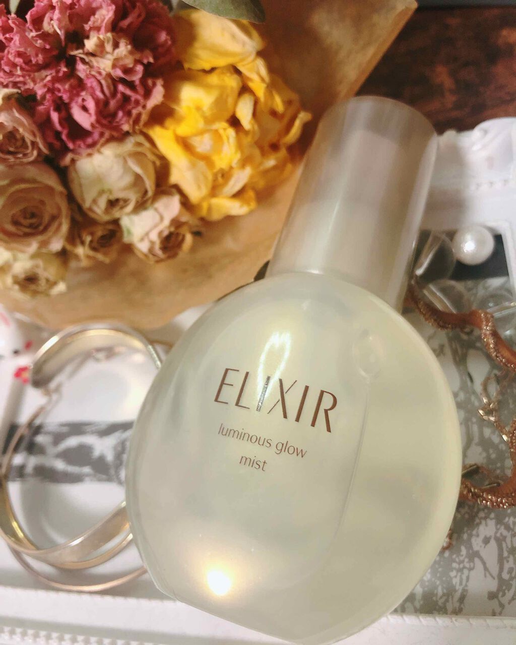 エリクシール シュペリエル つや玉ミスト/エリクシール/ミスト状化粧水を使ったクチコミ（1枚目）