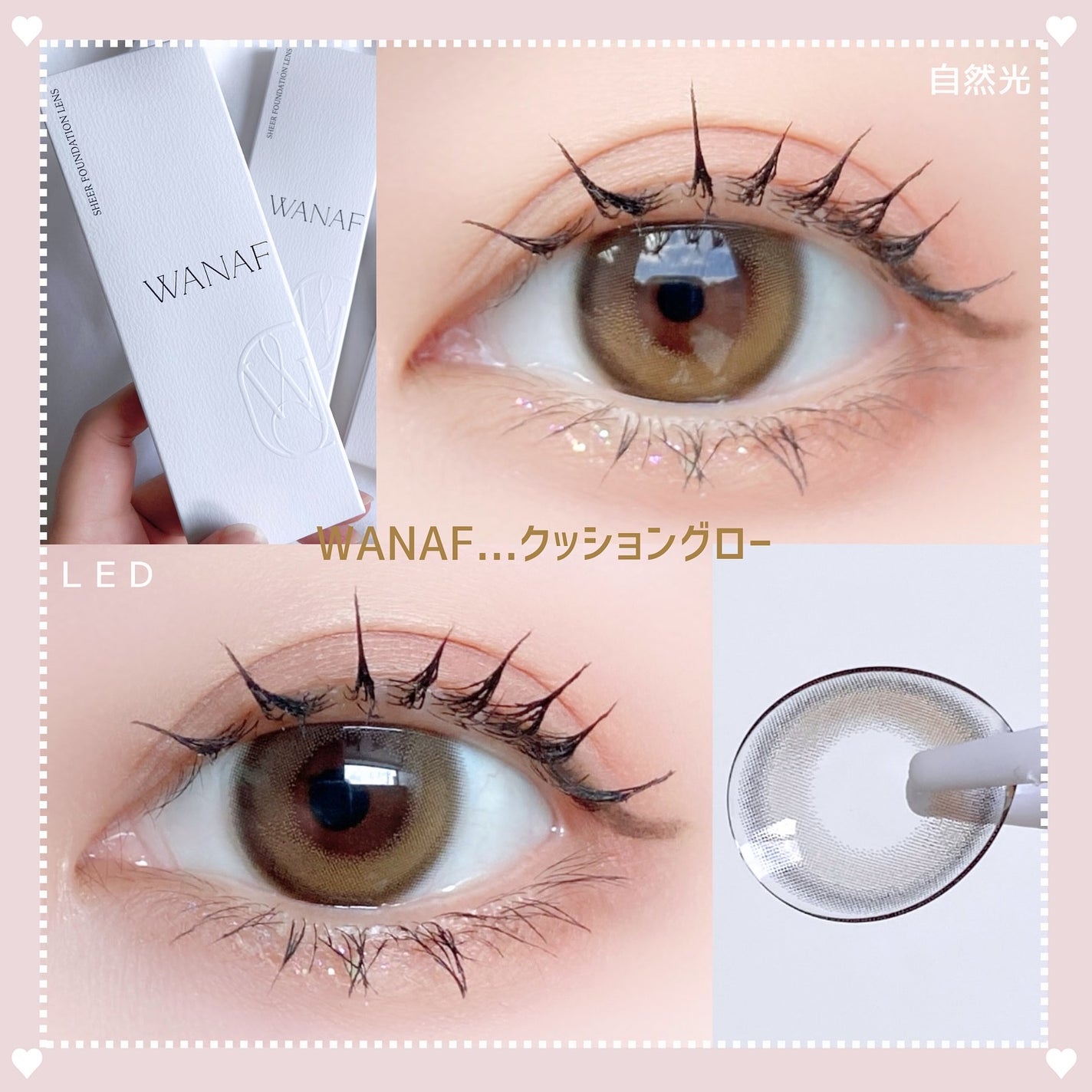 WANAF 1day/WANAF/ワンデー(1DAY)カラコンを使ったクチコミ(5枚目)
