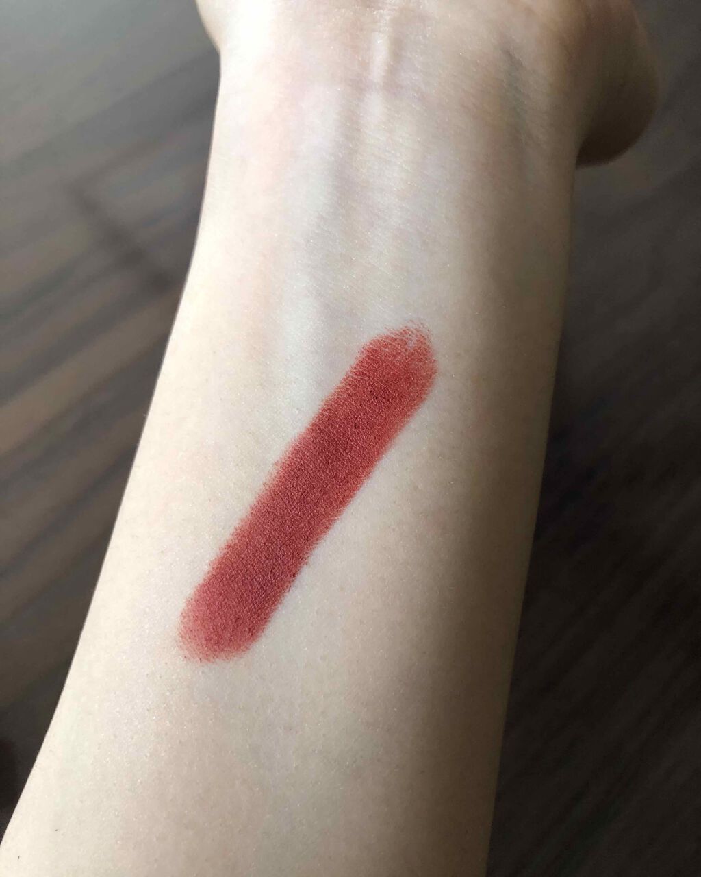 ルージュ アンリミテッドアンプリファイド マット/shu uemura/口紅を使ったクチコミ（2枚目）