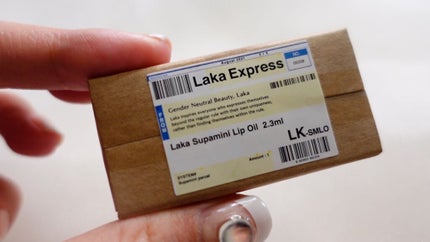 スーパーミニオイルリップ/Laka/リップケアを使ったクチコミ(5枚目)