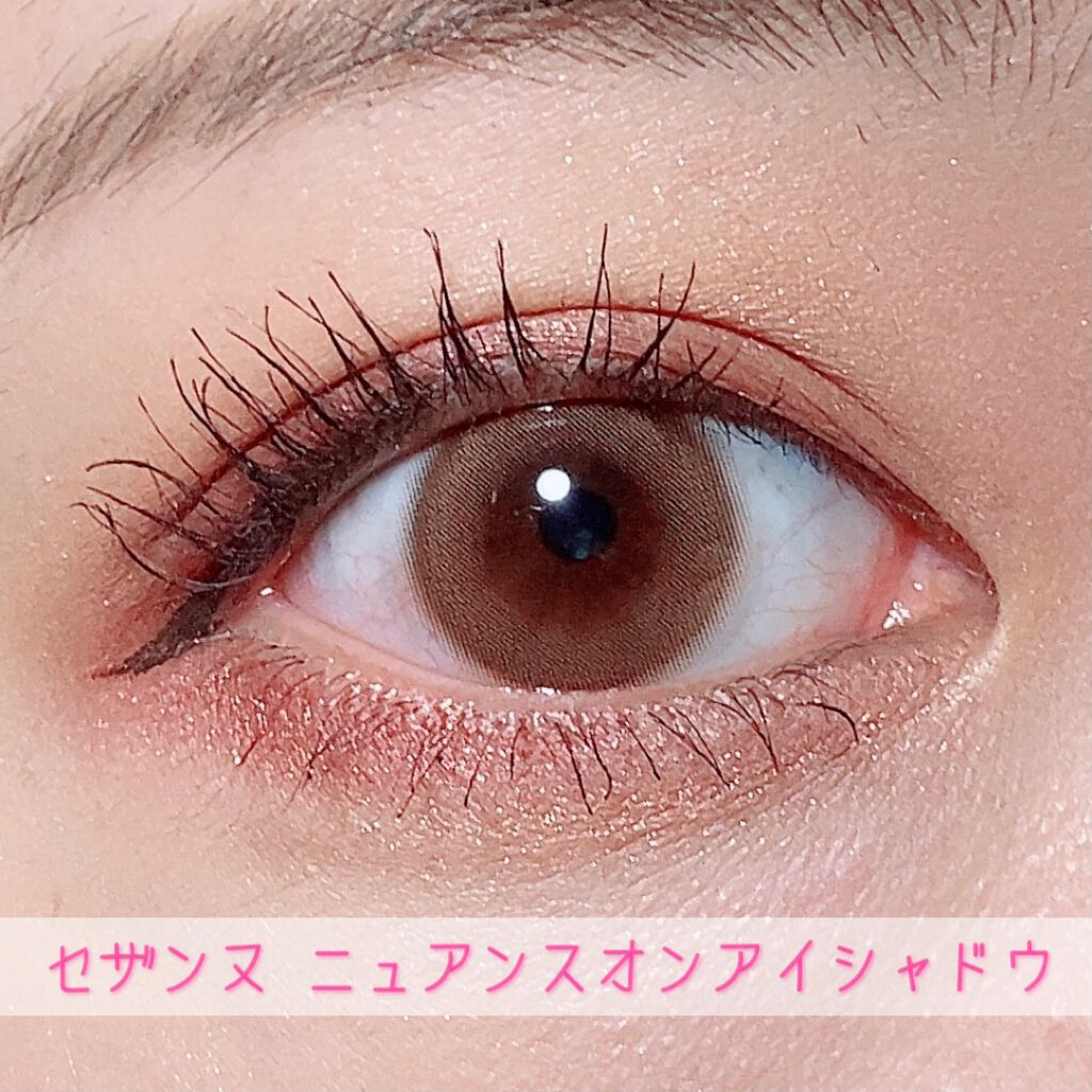 ニュアンスオンアイシャドウ/CEZANNE/アイシャドウパレットを使ったクチコミ(1枚目)