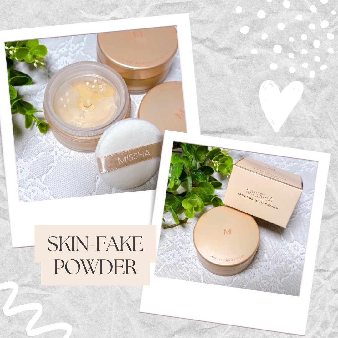 ミシャ Ｍ スキンフェイクパウダー ノンパール/MISSHA/ルースパウダーを使ったクチコミ（2枚目）