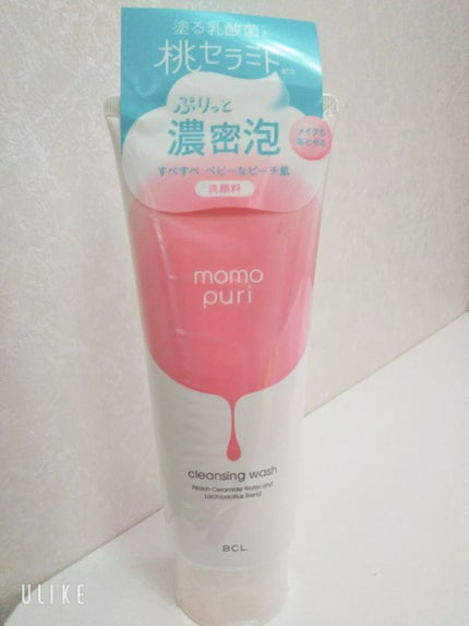 潤いクレンジング洗顔/ももぷり/洗顔フォームを使ったクチコミ(2枚目)