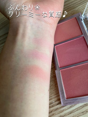 All Take Mood Cheek Palette/PERIPERA/パウダーチークを使ったクチコミ（3枚目）