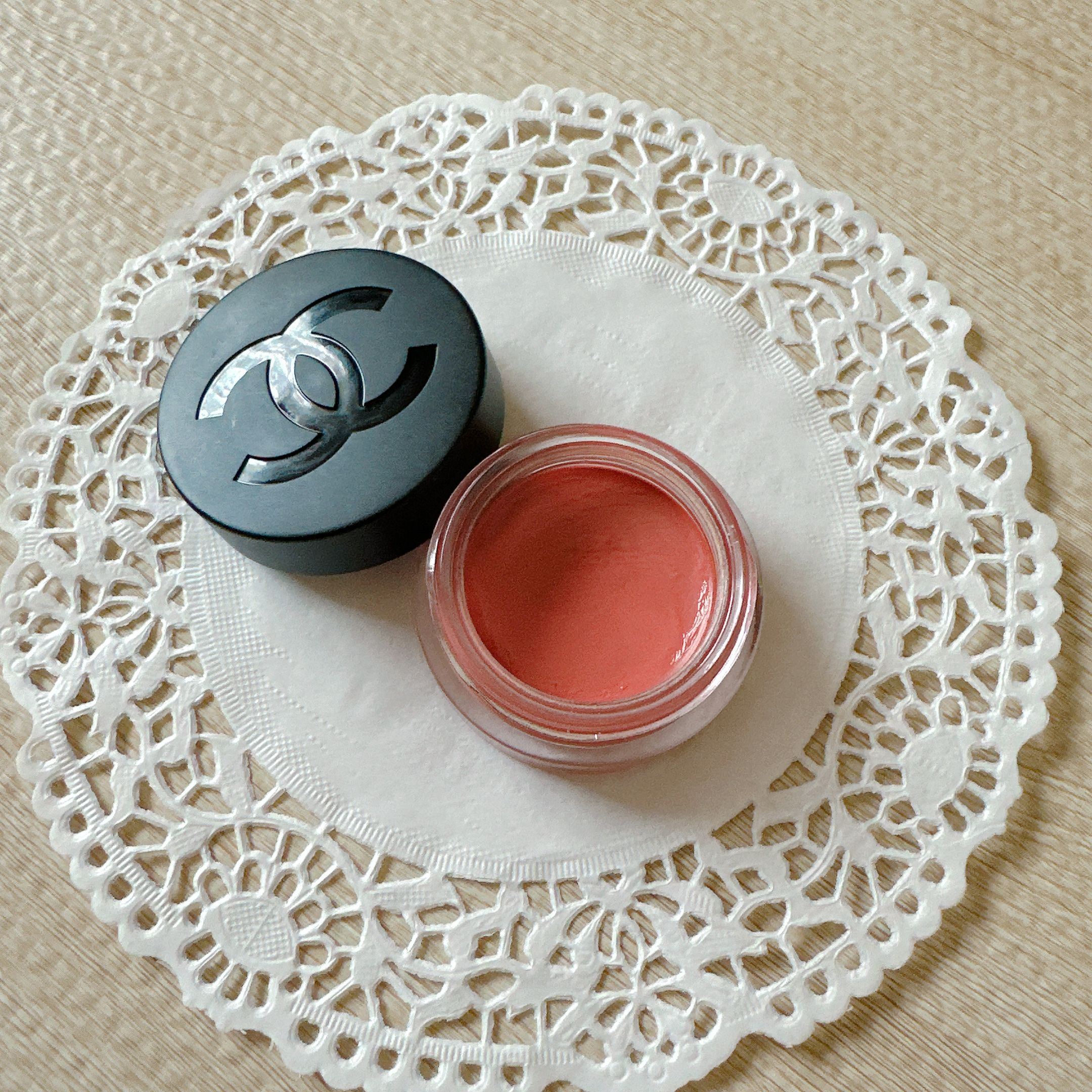  リップ＆チーク ボーム N°1 ドゥ シャネル 2 ヘルシー ピンク/CHANEL/口紅を使ったクチコミ（2枚目）