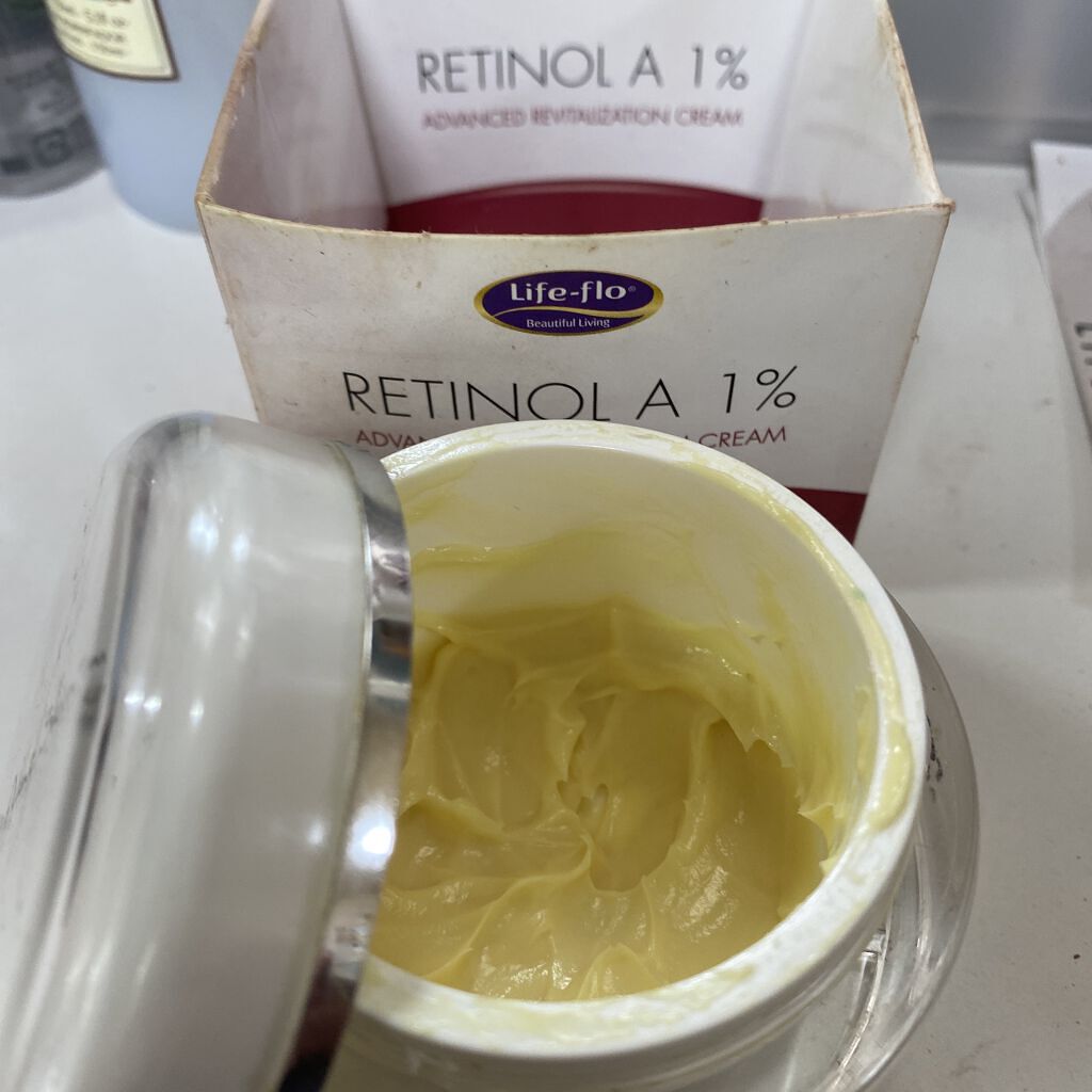 レチノールA 1% アドバンスドリバイタリゼーションクリーム/Life-flo/フェイスクリームを使ったクチコミ（1枚目）