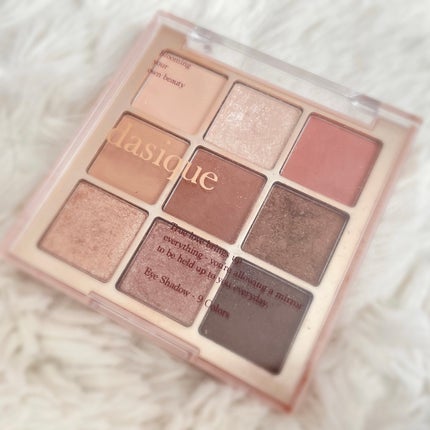 シャドウパレット 01 シュガーブラウニー/dasique/アイシャドウパレットを使ったクチコミ(2枚目)