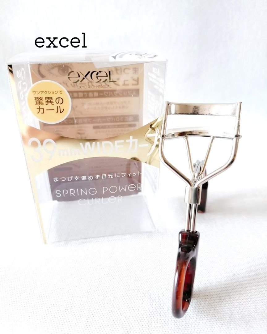 スプリングパワーカーラー/excel/ビューラーを使ったクチコミ（1枚目）