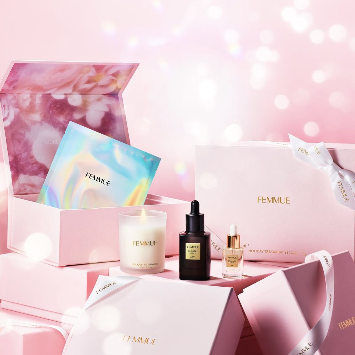 ドリームグロウマスク ホリデーコンプリートセット 2022/FEMMUE/スキンケアキットを使ったクチコミ（3枚目）