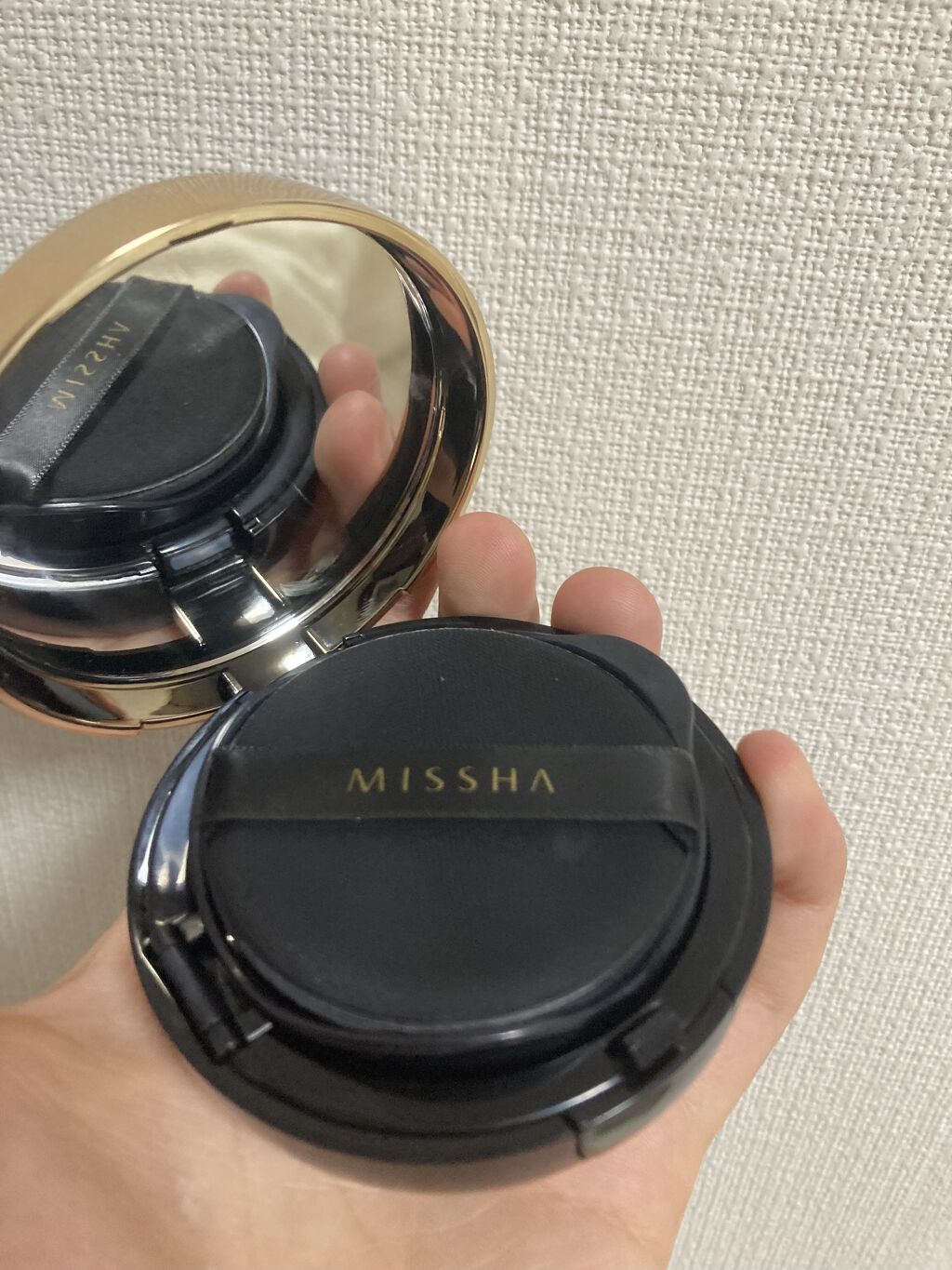 M クッション ファンデーション(プロカバー)/MISSHA/クッションファンデーションを使ったクチコミ（2枚目）