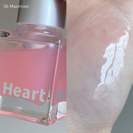 ドット オン ムードトップコーティング リップ プランパー/Heart Percent/リッププランパーを使ったクチコミ(8枚目)