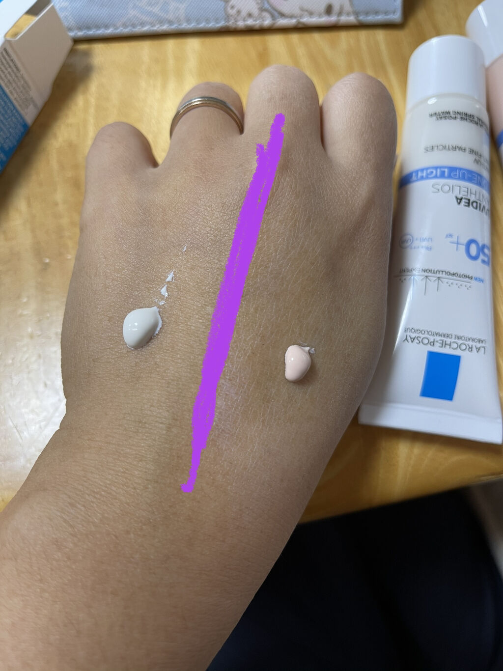 UVイデア XL プロテクショントーンアップ/ラ ロッシュ ポゼ/日焼け止めクリームを使ったクチコミ（2枚目）