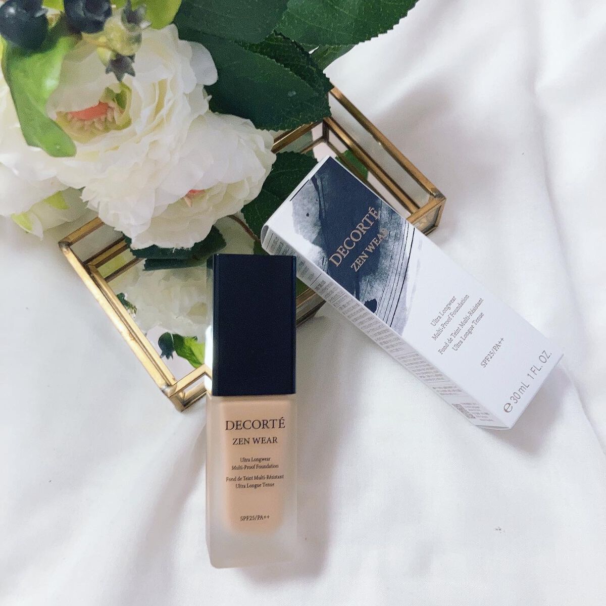 ゼン ウェア フルイド/DECORTÉ/リキッドファンデーションを使ったクチコミ（1枚目）