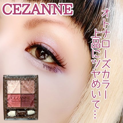 ニュアンスオンアイシャドウ/CEZANNE/アイシャドウパレットを使ったクチコミ(1枚目)
