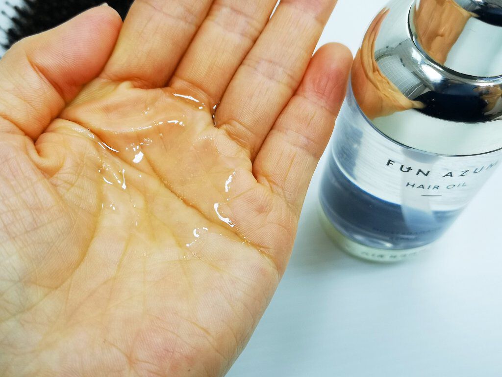 モイスト＆ダメージリペア ヘアオイル/FUN AZUM/ヘアオイルを使ったクチコミ（2枚目）