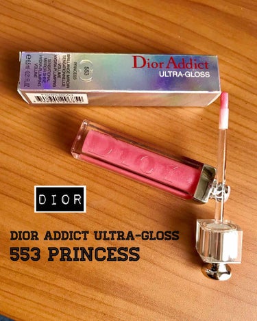 ディオール アディクト グロス 553 プリンセス/Dior/リップグロスを使ったクチコミ（3枚目）