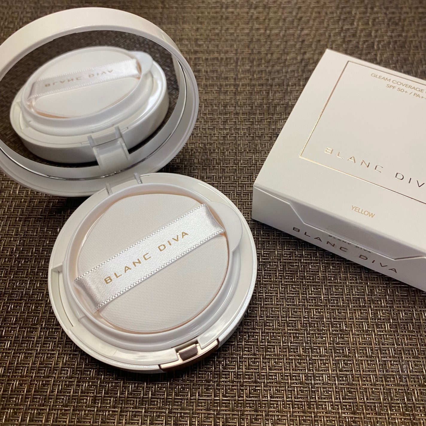 GLEAM COVERAGE CUSHION/BLANC DIVA/クッションファンデーションを使ったクチコミ(3枚目)