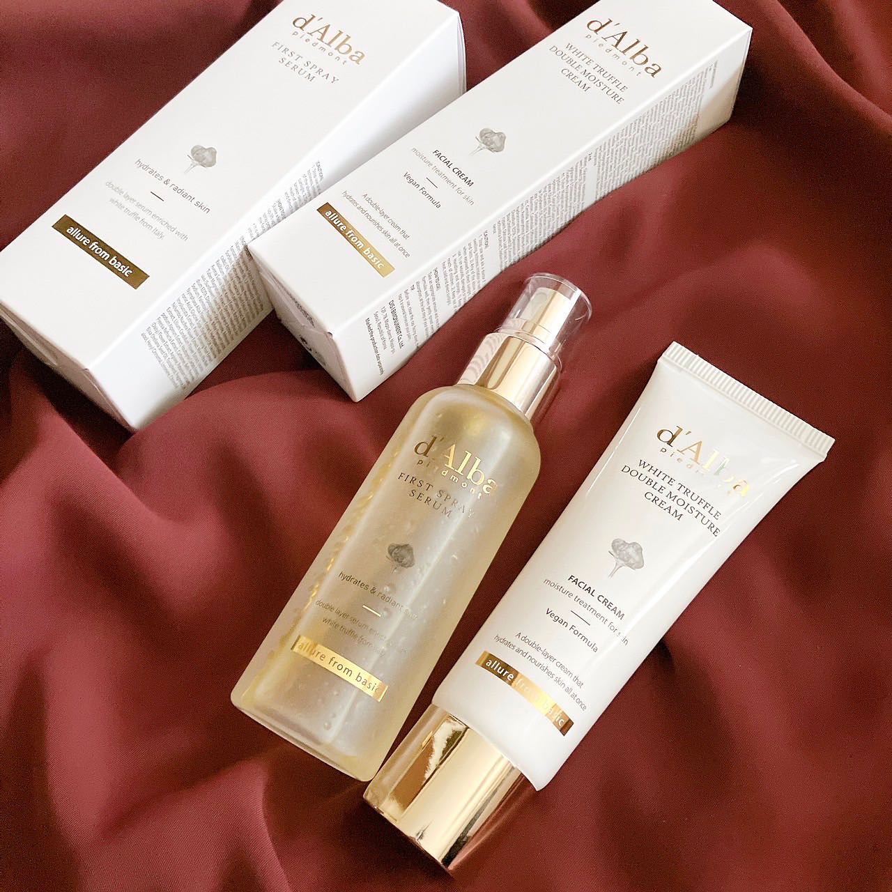 ダルバ ホワイトトリュフファーストスプレーセラム/ダルバ/ミスト状化粧水を使ったクチコミ（1枚目）