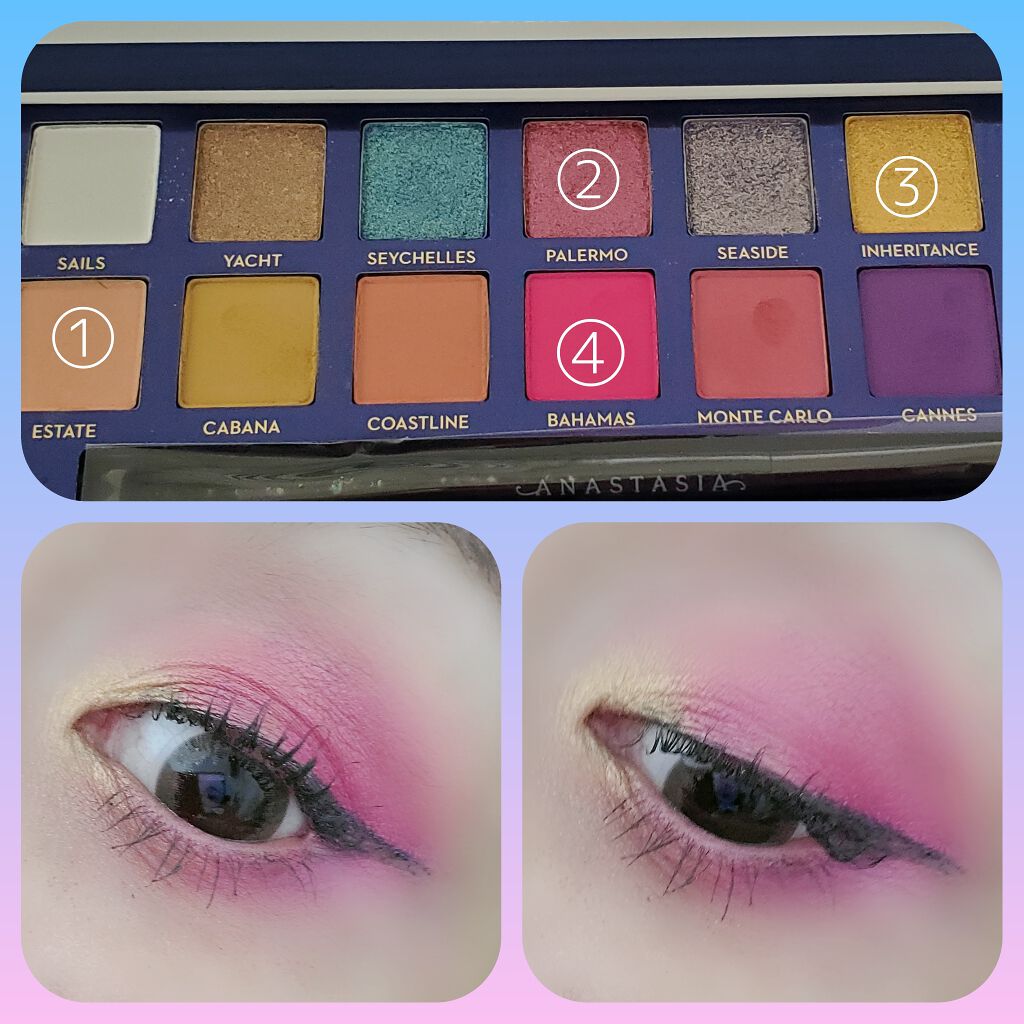 RIVIERA/アナスタシア ビバリーヒルズ/アイシャドウパレットを使ったクチコミ（2枚目）