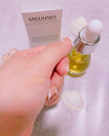 Ultra Whitening Perfect Ampoule/MIGUHARA/美容液を使ったクチコミ(5枚目)