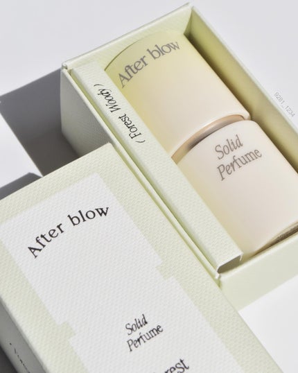 ソリッドパフューム フォレストウッディ/After blow/練り香水を使ったクチコミ(5枚目)