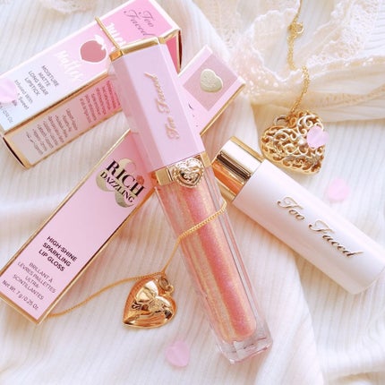 リッチ&ダズリン ハイシャイン スパークリング リップグロス/Too Faced/リップグロスを使ったクチコミ(1枚目)
