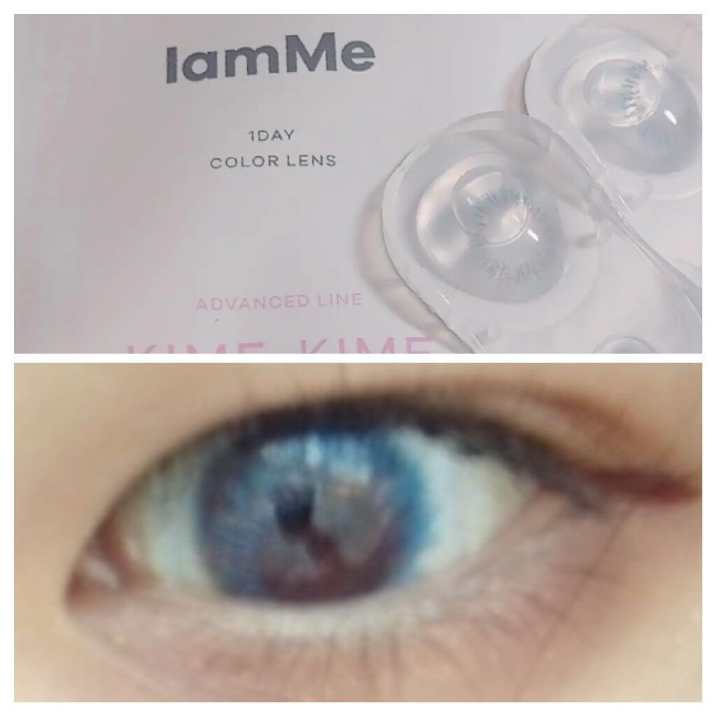 KIME-KIME/IamMe/カラーコンタクトレンズを使ったクチコミ（2枚目）