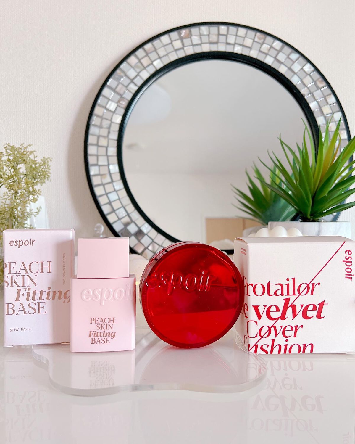 ピーチスキンフィッティングベース/espoir/化粧下地を使ったクチコミ(9枚目)