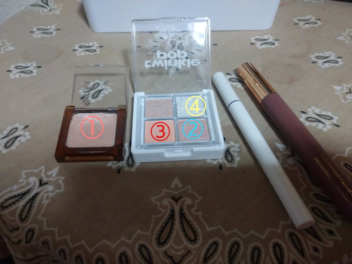 イルミクチュールシャドウ/excel/ジェル・クリームアイシャドウを使ったクチコミ(1枚目)