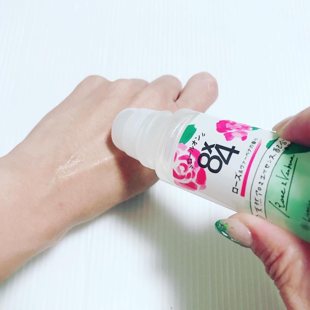 ロールオン ローズ＆ヴァーベナの香り/８ｘ４/デオドラント・制汗剤を使ったクチコミ（3枚目）