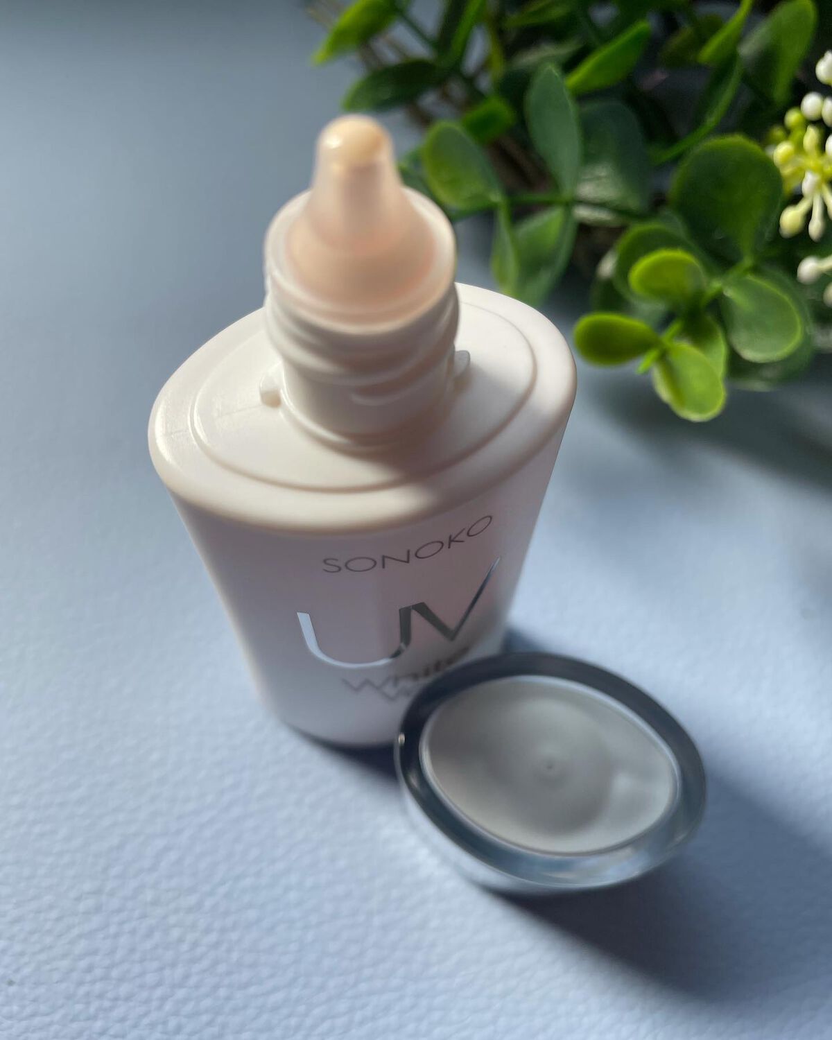 UVホワイトヴェール/SONOKO/化粧下地を使ったクチコミ（3枚目）