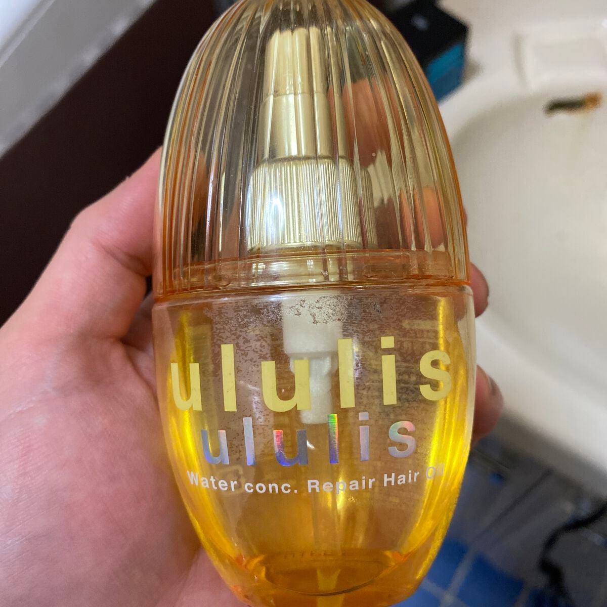 ウォーターコンク リペアヘアオイル/ululis/ヘアオイルを使ったクチコミ(1枚目)