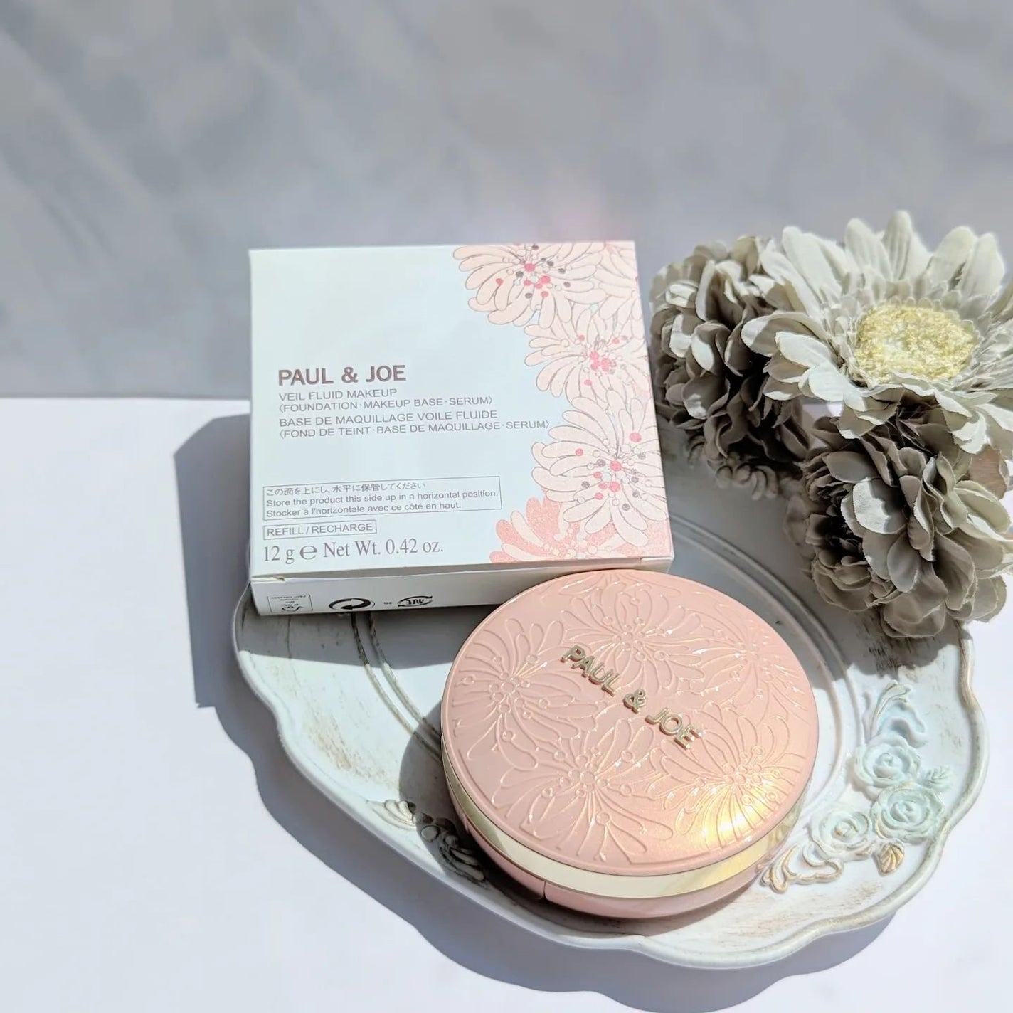 シースルー ヴェール コンパクト/PAUL & JOE BEAUTE/ファンデーションを使ったクチコミ(7枚目)