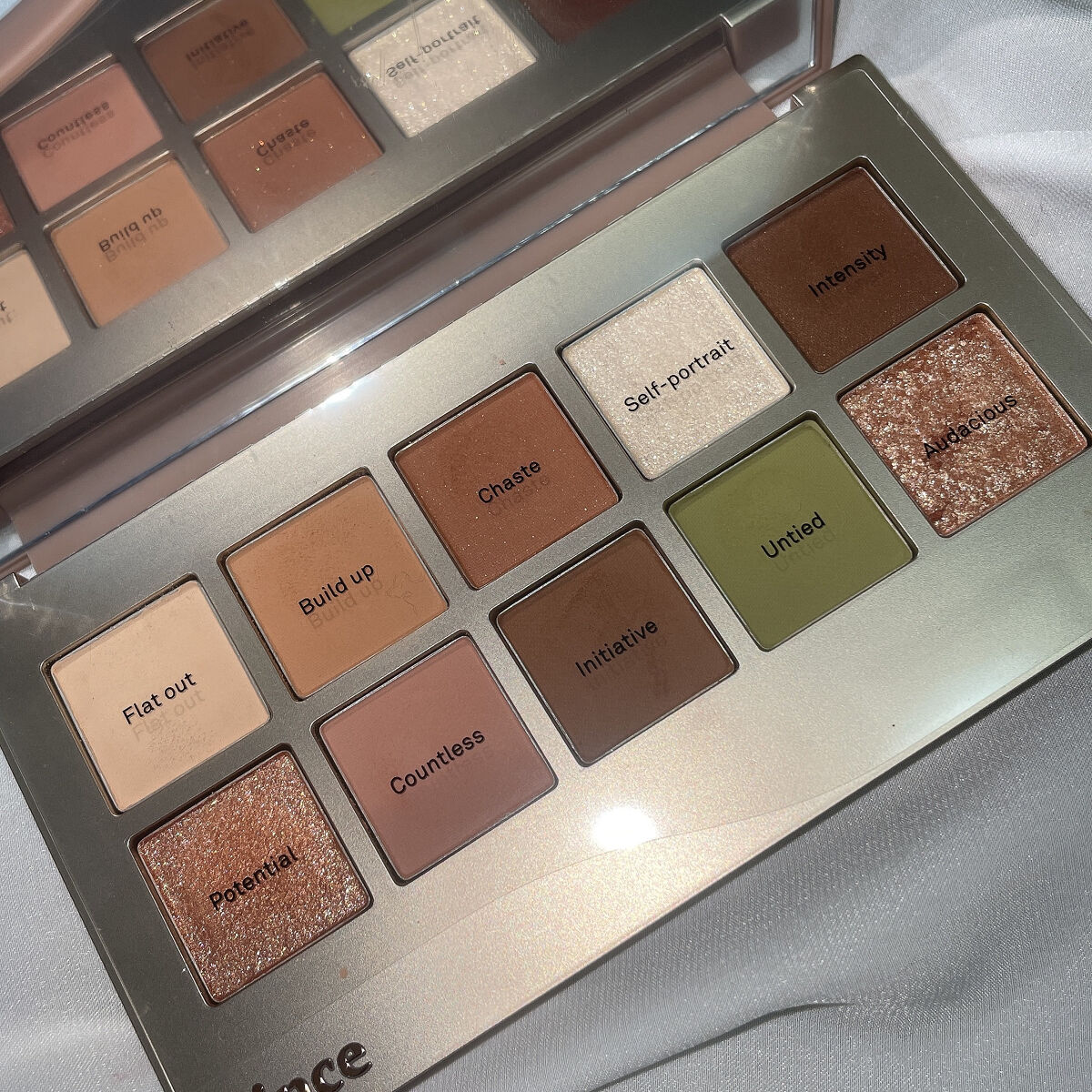 ニューデップスアイシャドウパレット/hince/アイシャドウパレットを使ったクチコミ（2枚目）