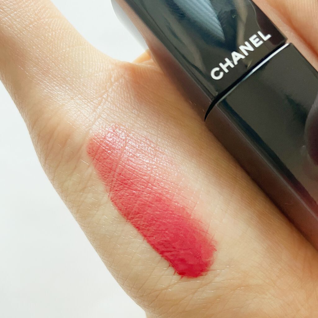 ルージュ アリュール ラック/CHANEL/口紅を使ったクチコミ(3枚目)