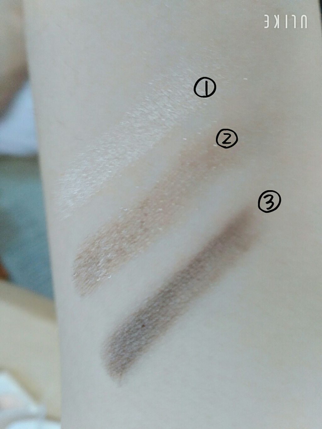 トーンアップアイシャドウ/CEZANNE/アイシャドウパレットを使ったクチコミ（2枚目）