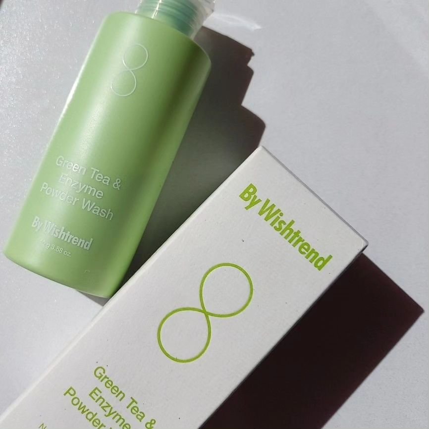 グリーンティー&エンザイムパウダーウォッシュ/By Wishtrend/洗顔パウダーを使ったクチコミ（1枚目）