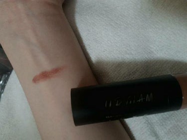 UR GLAM  LUXE    LIP STICK ブラウン/U R GLAM/口紅を使ったクチコミ（3枚目）