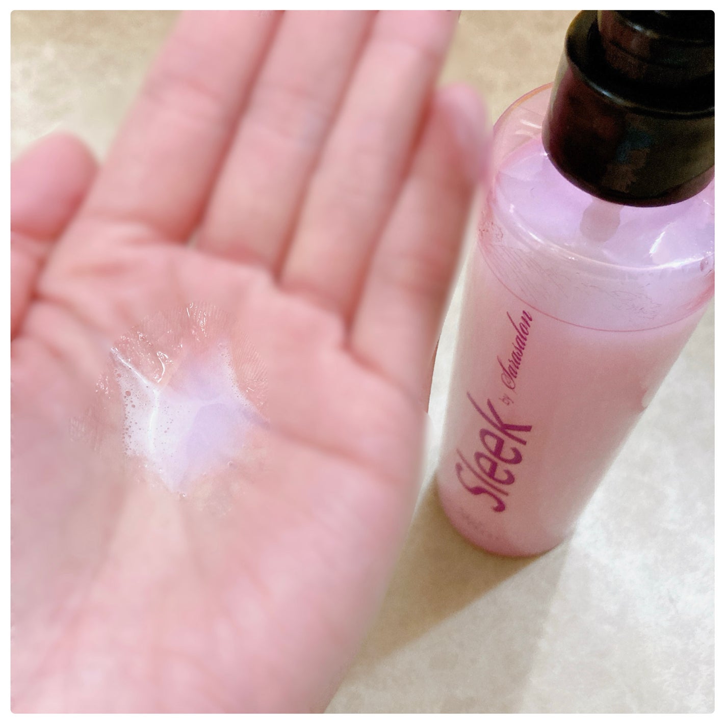 3Wayミルキーオイルミスト/スリーク by サラサロン/アウトバストリートメントを使ったクチコミ(2枚目)