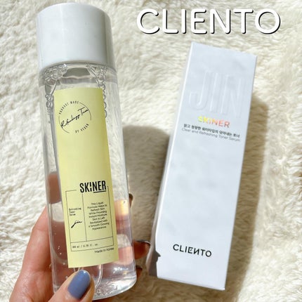 SKINER JIN/cliento/拭き取り化粧水を使ったクチコミ(1枚目)