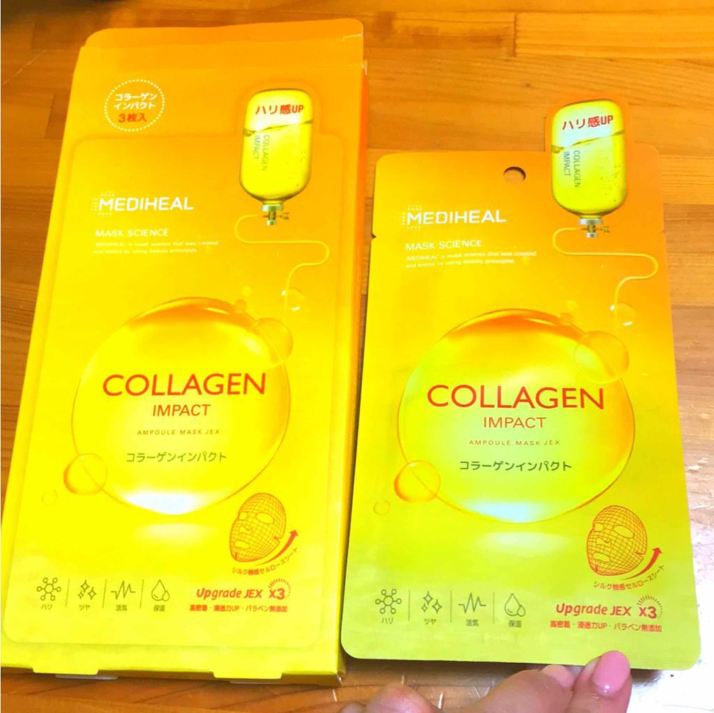 コラーゲンインパクトアンプルマスクJEX/MEDIHEAL/シートマスク・パックを使ったクチコミ（2枚目）