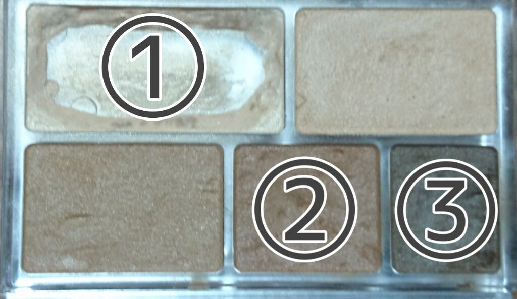 パーフェクトマルチアイズ/キャンメイク/アイシャドウパレットを使ったクチコミ（2枚目）